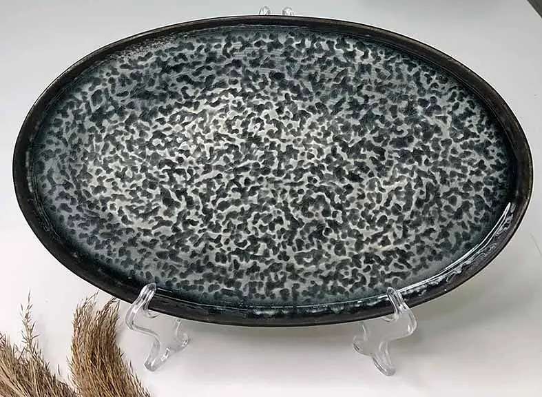 Тарілка овальна 30,5x18x2 см "Грейсток"