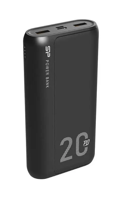 Повербанк – внешний аккумулятор Silicon Power QS15 20000mAh черный (SP20KMAPBKQS150K) - фото 2