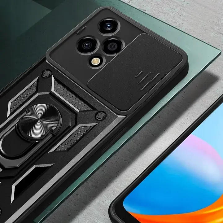 Панель BeCover Military для Honor 200 Lite Black (713044) - фото 4