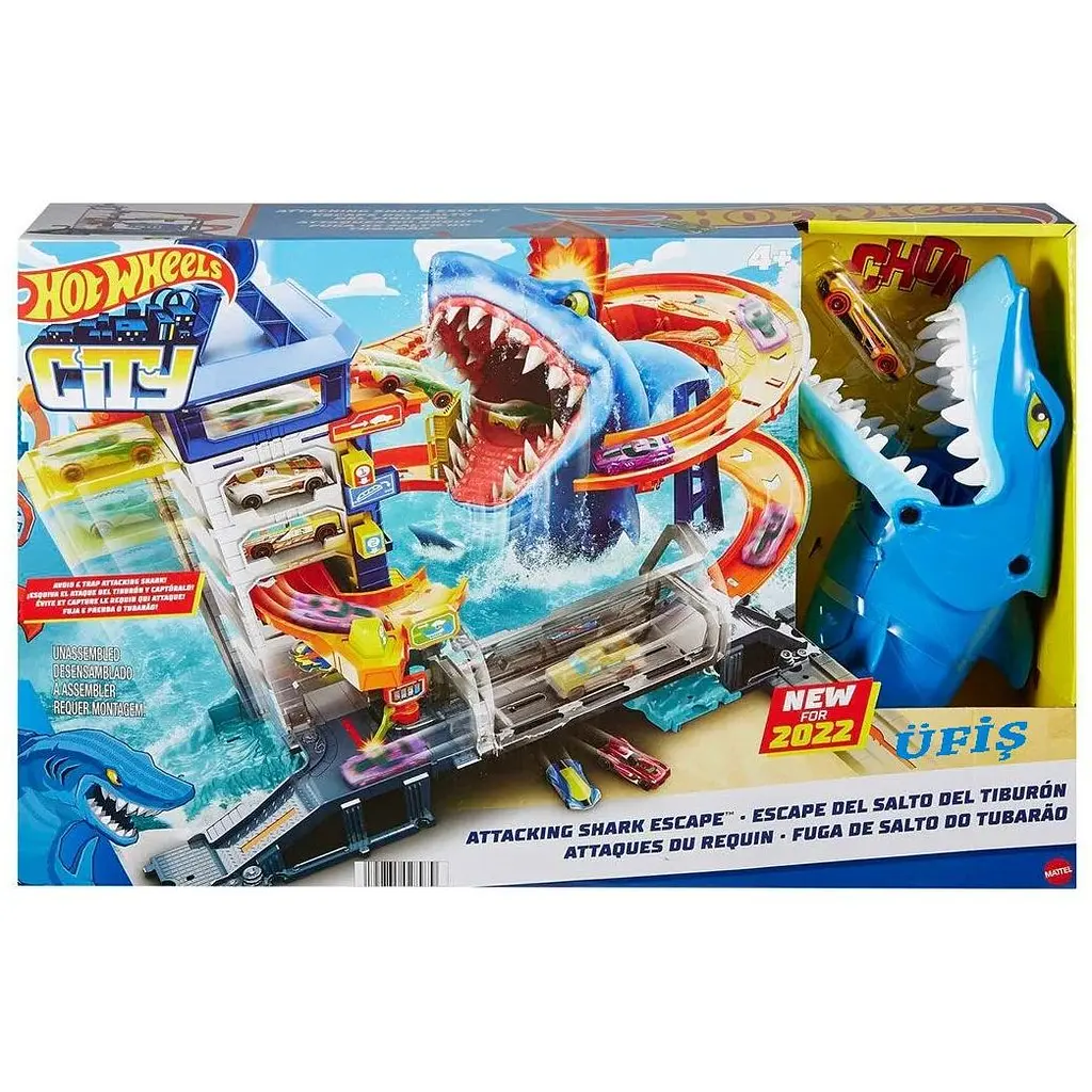 Ігровий набір Hot Wheels City Втеча від злої акули (HDP06) - фото 7