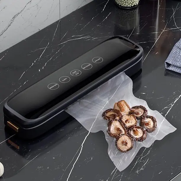Кухонний вакуумний пакувальник Vacuum sealer Model 10 / Вакууматор для продуктів / Кухонний вакууматор 33х8, 5х6 см від мережі - фото 2