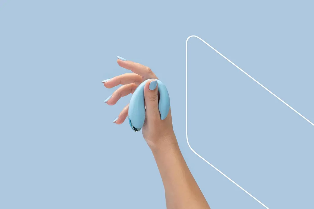 Вібратор FairyGasm Basket Of Pleasure 9 см блакитний - фото 2