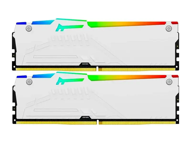 Модуль пам'яті Kingston FURY 64 GB (2x32GB) DDR5 6000 MHz Beast RGB EXPO White (KF560C30BWEAK2-64) - фото 3