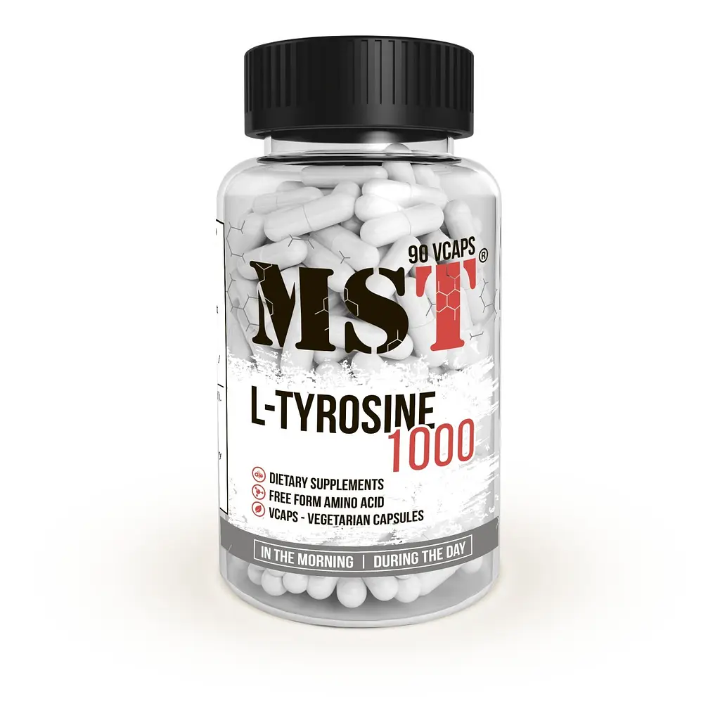 MST Тирозин L-Tyrosine 1000 - 90 капсул