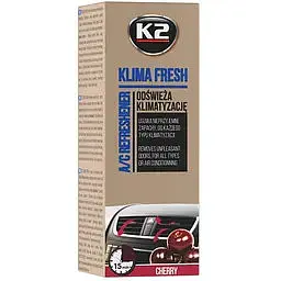 Очисник кондиціонера антибактеріальний K2 Klima Fresh Cherry 150 мл аерозоль (K222CH) - фото 3