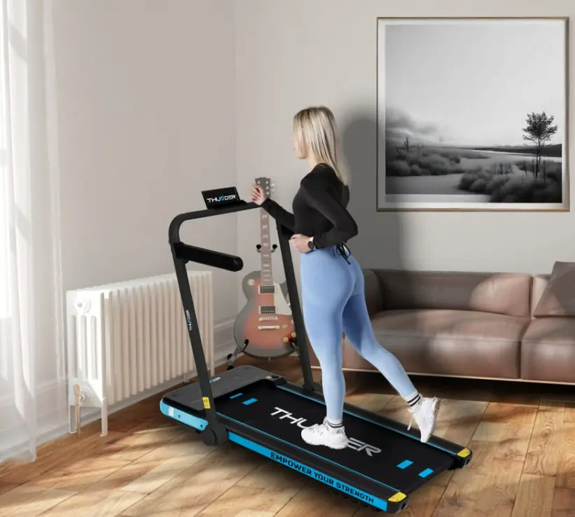 Беговая дорожка THUNDER IMPACT-BLUE - фото 3