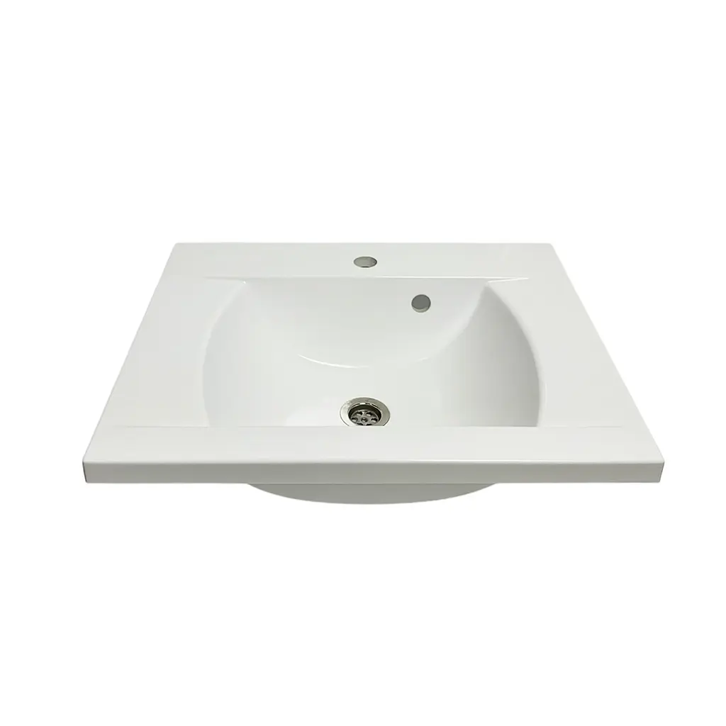 Умивальник накладний Adamant OVER-60 (600х490) Classic white-01 - фото 6