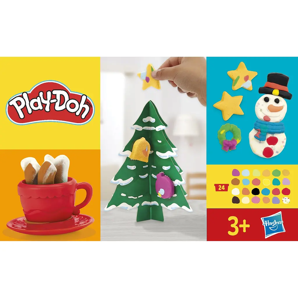 Набор для творчества с массой для лепки Play-Doh Адвент календарь (G0501) - фото 7