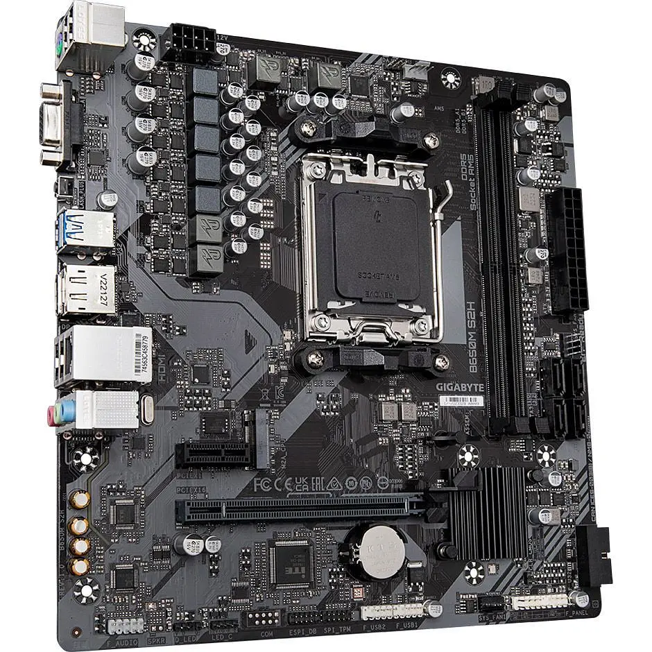 Материнська плата Gigabyte B650M S2H [146968] - фото 3