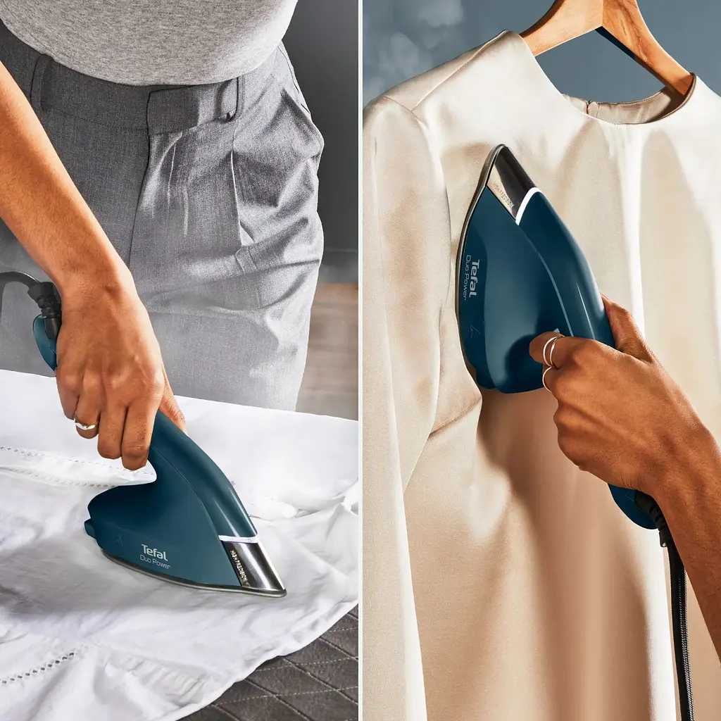 Отпариватель Tefal Duo Power 2 в 1, 1700 Вт синий (JF4032E0) - фото 10