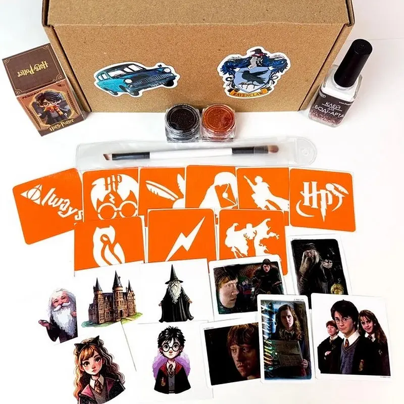 Подарунковий набір Fresh Tattoo Магічний подарунок від Гоґвортсу gift-box-potter-1kid - фото 2