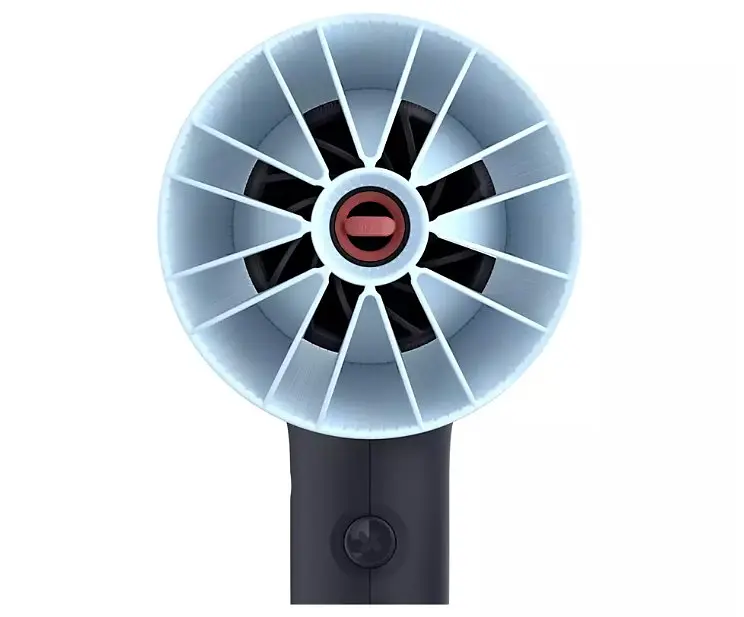 Фен для волосся Philips 3000 series, чорний з блакитним (BHD360/20) - фото 3