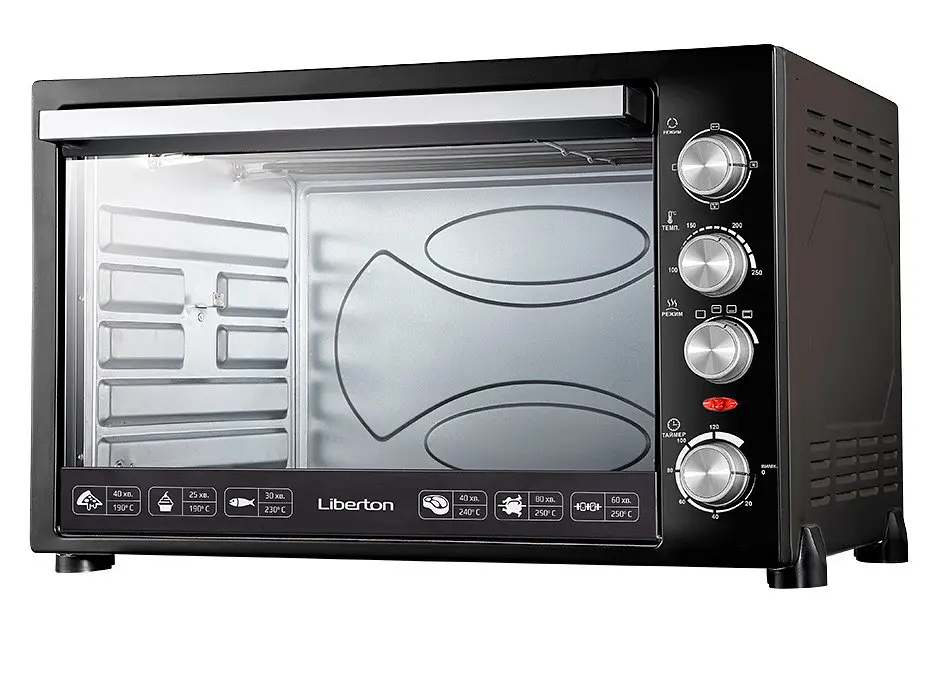 Електродуховка Liberton LEO-800 Black 80 л