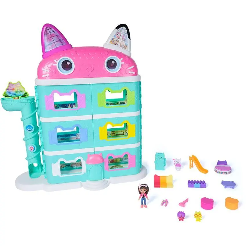Кукольный домик Gabby's Dollhouse Габби в кино: Мяукошачий Мягкий домик Габби (SM37450/6074334) - фото 4