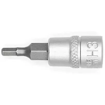 Головка торцевая Wurth 1/4IN с насадкой HEX3 Red Stripe (5763014311) - фото 2