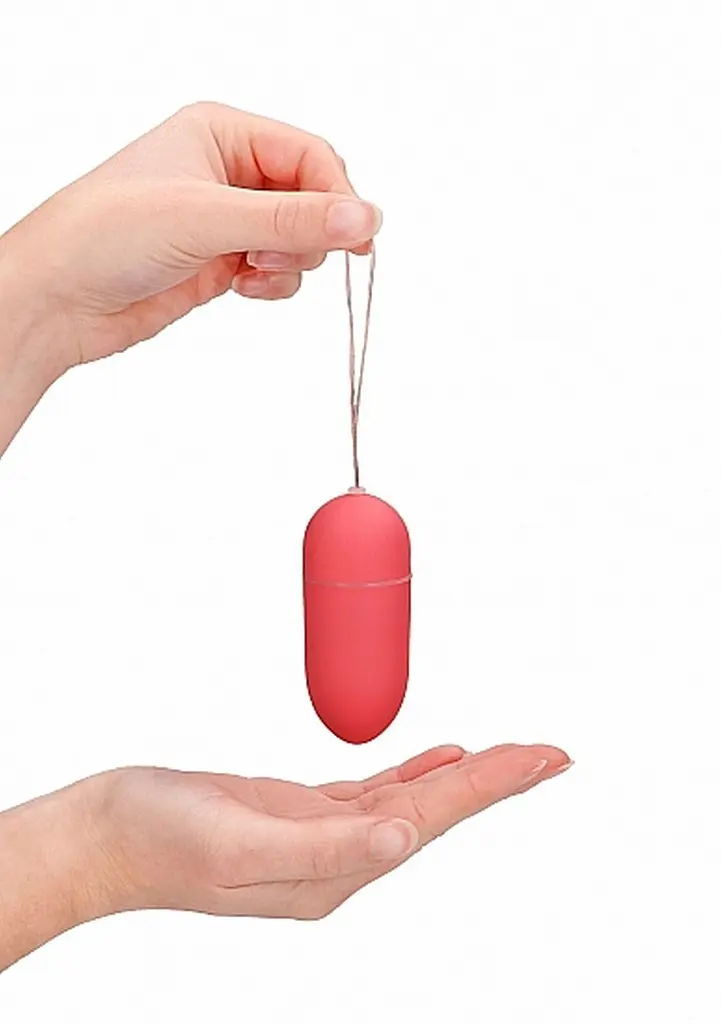Віброяйце ShotsToys Remote Vibrating Egg, 8 см (рожевий) - фото 7