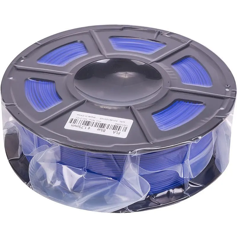 PLA-пластик PowerPlant Filament для 3D-принтера 1.75 мм 1 кг, синій (PT812943) - фото 3