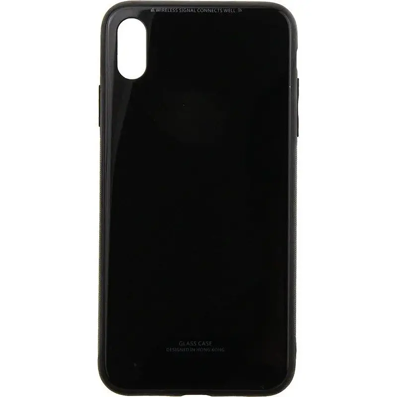 Чохол-накладка Toto Pure Glass Case Apple iPhone XS Max Black - фото 3
