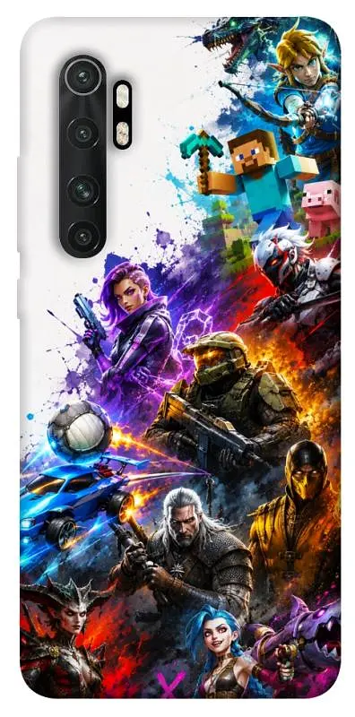 TPU чохол Demsky Gameverse для Xiaomi Mi Note 10 Lite