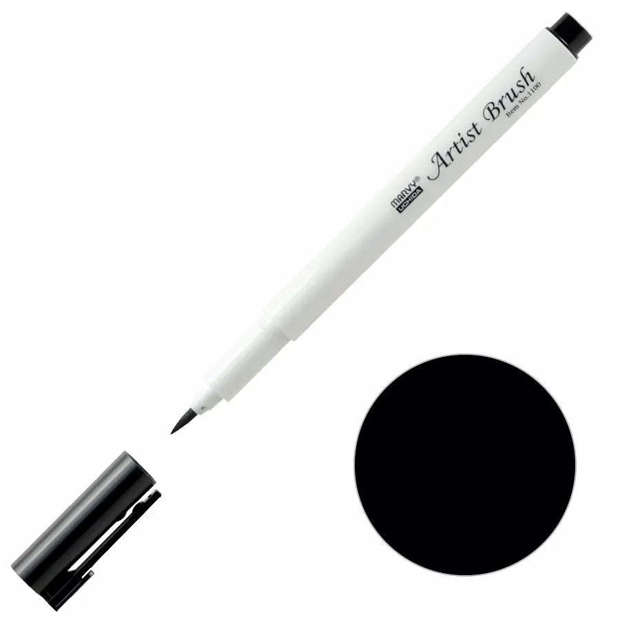 Маркер-кисть Artist Brush 1100 Marvy - фото 2