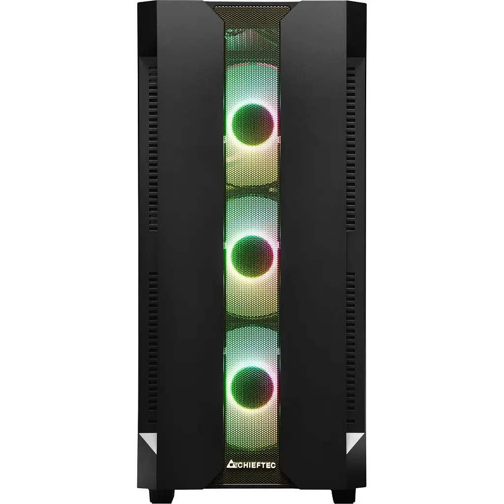 Корпус для ПК Chieftec Gaming Hunter Tempered Glass Edition (GS-01B-OP) - фото 5