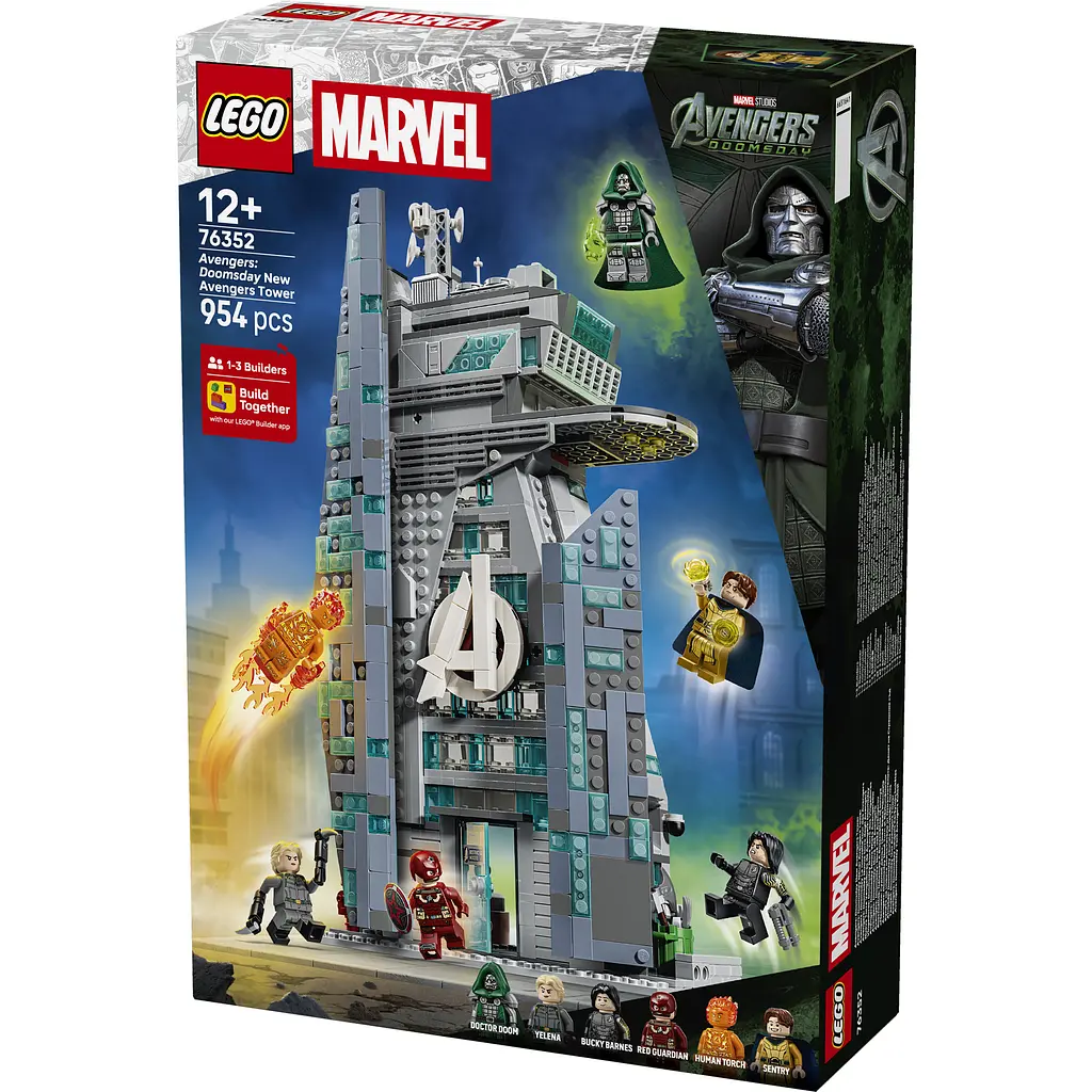 Конструктор LEGO Super Heroes Marvel Месники: Судний день Нова Вежа Месників 954 ел. (76352) - фото 2