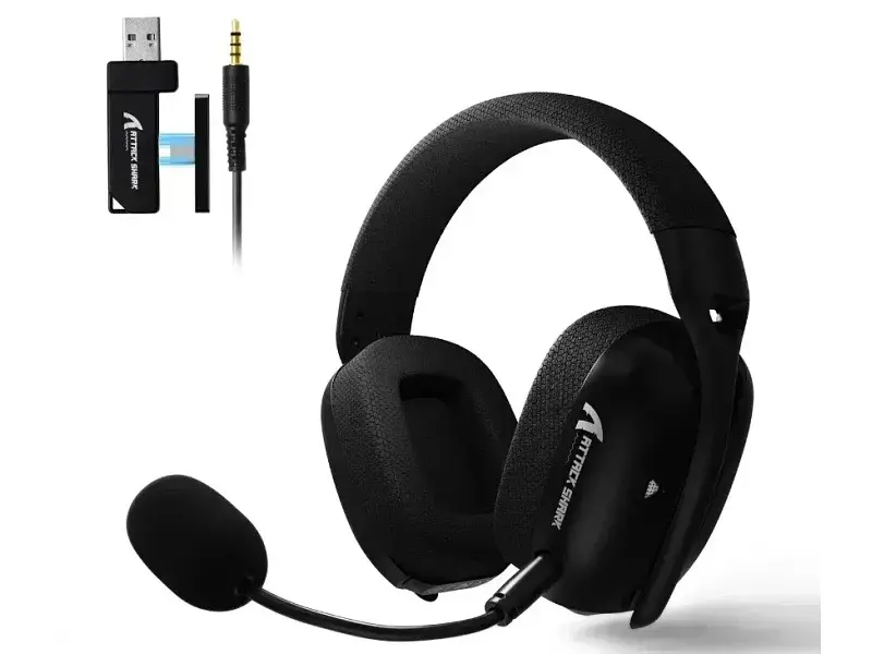 Навушники з мікрофоном Attack Shark L80 PRO Black