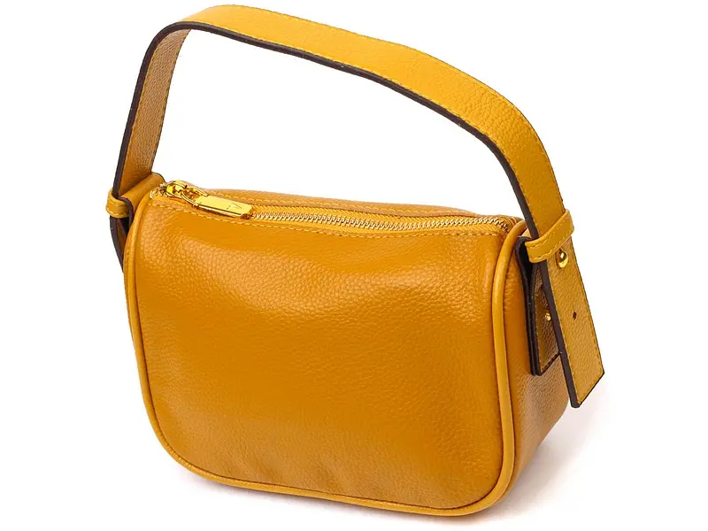 Жіноча шкіряна сумка Vintage 20х14,5х8,5 см sum0022700 - фото 10