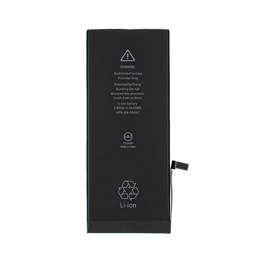 Акумулятор (батарея) для смартфона Apple iPhone 6S Plus 3.8V 2750mAh 10.45Wh (616-00042)(China) - фото 3