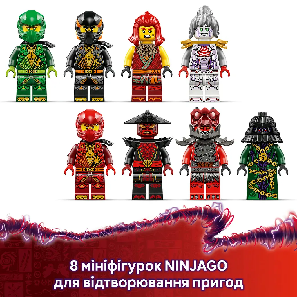 Конструктор LEGO Ninjago Arc Dragon of Focus 869 деталей (71836) - фото 10