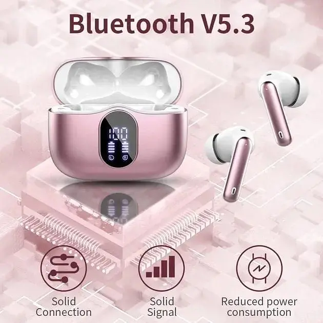Навушники Btootos A90 Pro Bluetooth Рожеві - фото 3