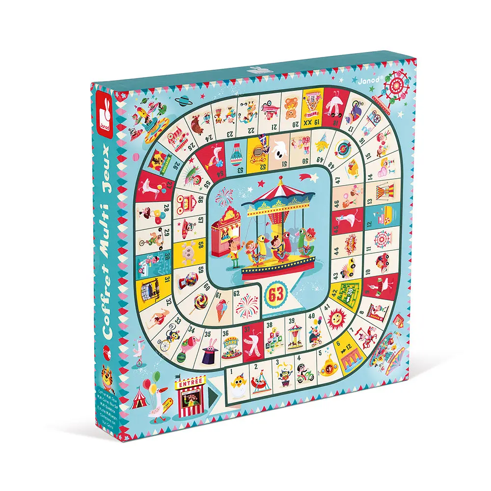 Настольная игра 5в1 Janod det0017807 - фото 3