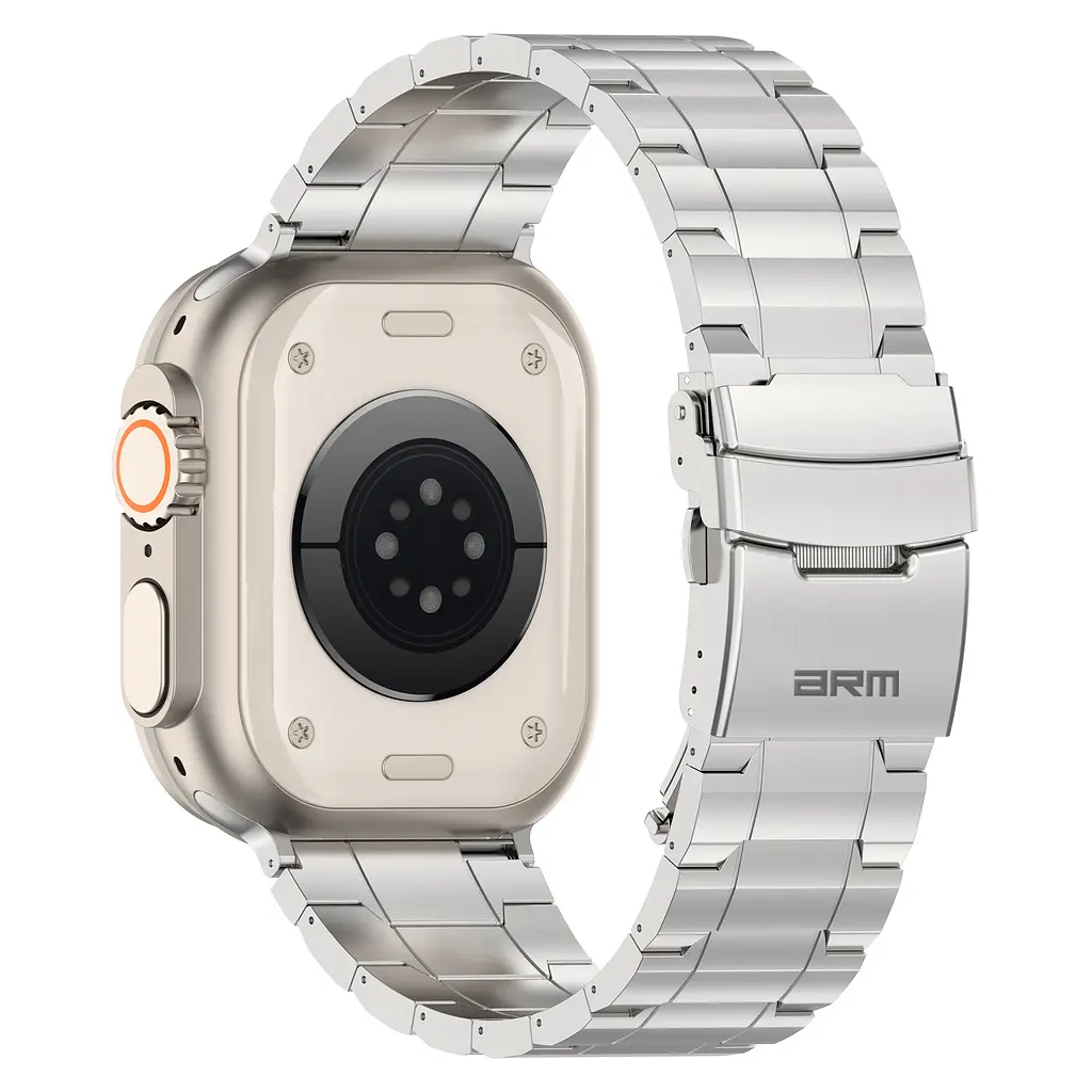 Ремінець ArmorStandart Metal для Apple Watch 49/46/45/44/42 (Series 1-3) Silver (ARM88950) - фото 2