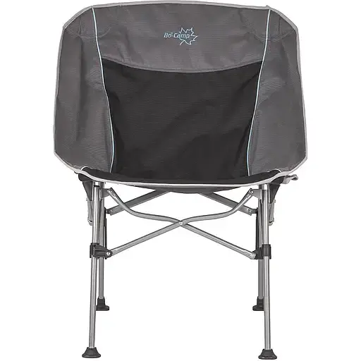 Стул раскладной Bo-Camp Deluxe Extra Compact Anthracite черный с серым (1204749) - фото 5