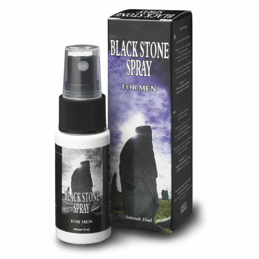 Спрей-пролонгатор Cobeco Black Stone Delay Spray, 15 мл