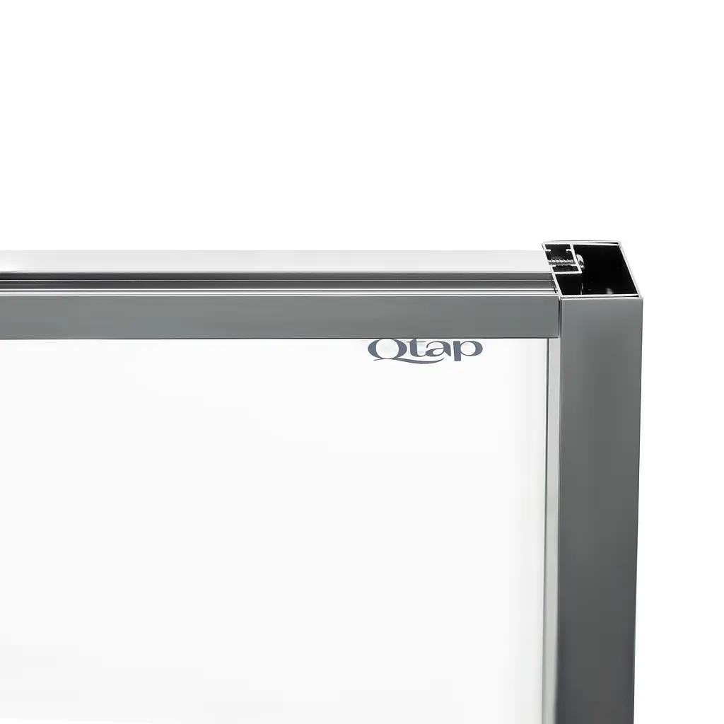 Набір: Qtap душова кабіна Scorpio CRM10995-AC6 Clear 2120x900x900 мм + піддон Diamond 309912 90x90x12 см з сифоном, Хром, Універсальна, прозорий - фото 8
