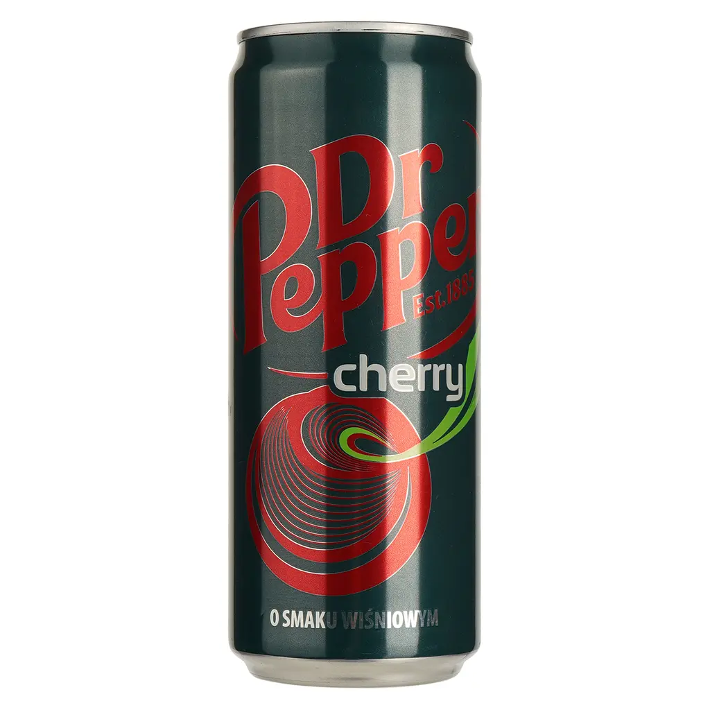 Упаковка напою Dr. Pepper Cherry 7.92 л (0.33 л х 24 шт.) з/б - фото 2