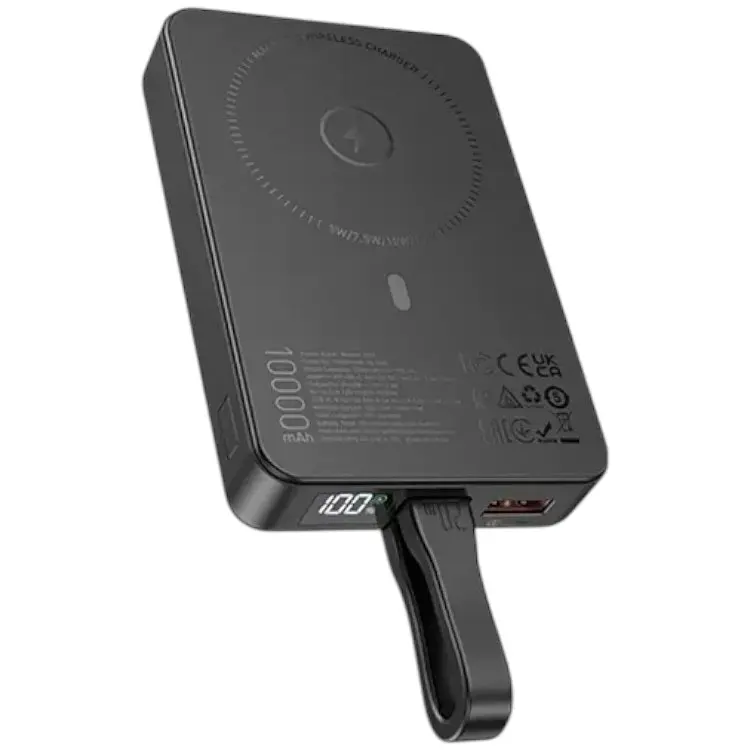 Портативна батарея Hoco Q24 Elegant 22.5W+PD20W 10000 mAh Black
