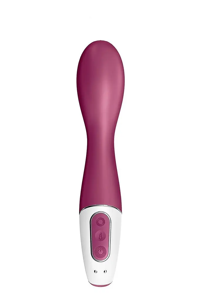 Вибратор Satisfyer Hot Spot 21 см бордовый - фото 4