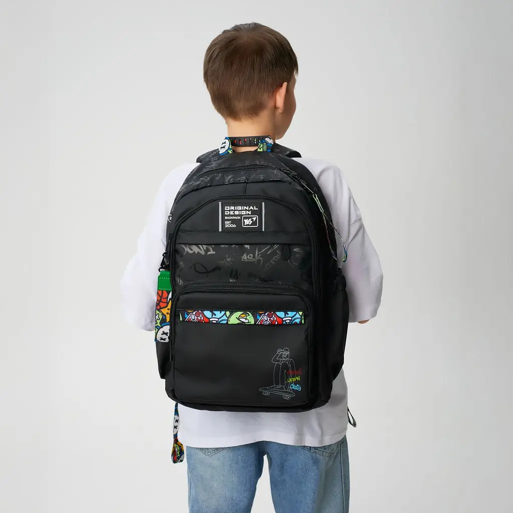 Рюкзак шкільний Yes TS-47 Street Style чорний (559917) - фото 15