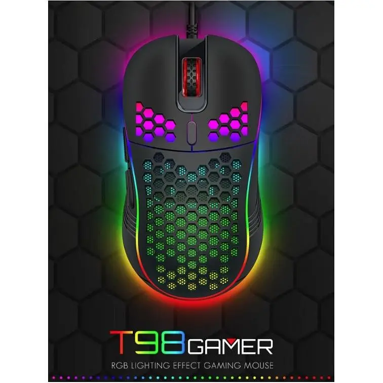 Игровая мышь iMICE T98 6 кнопок, 1200/2400/4800/7200 DPI - фото 3