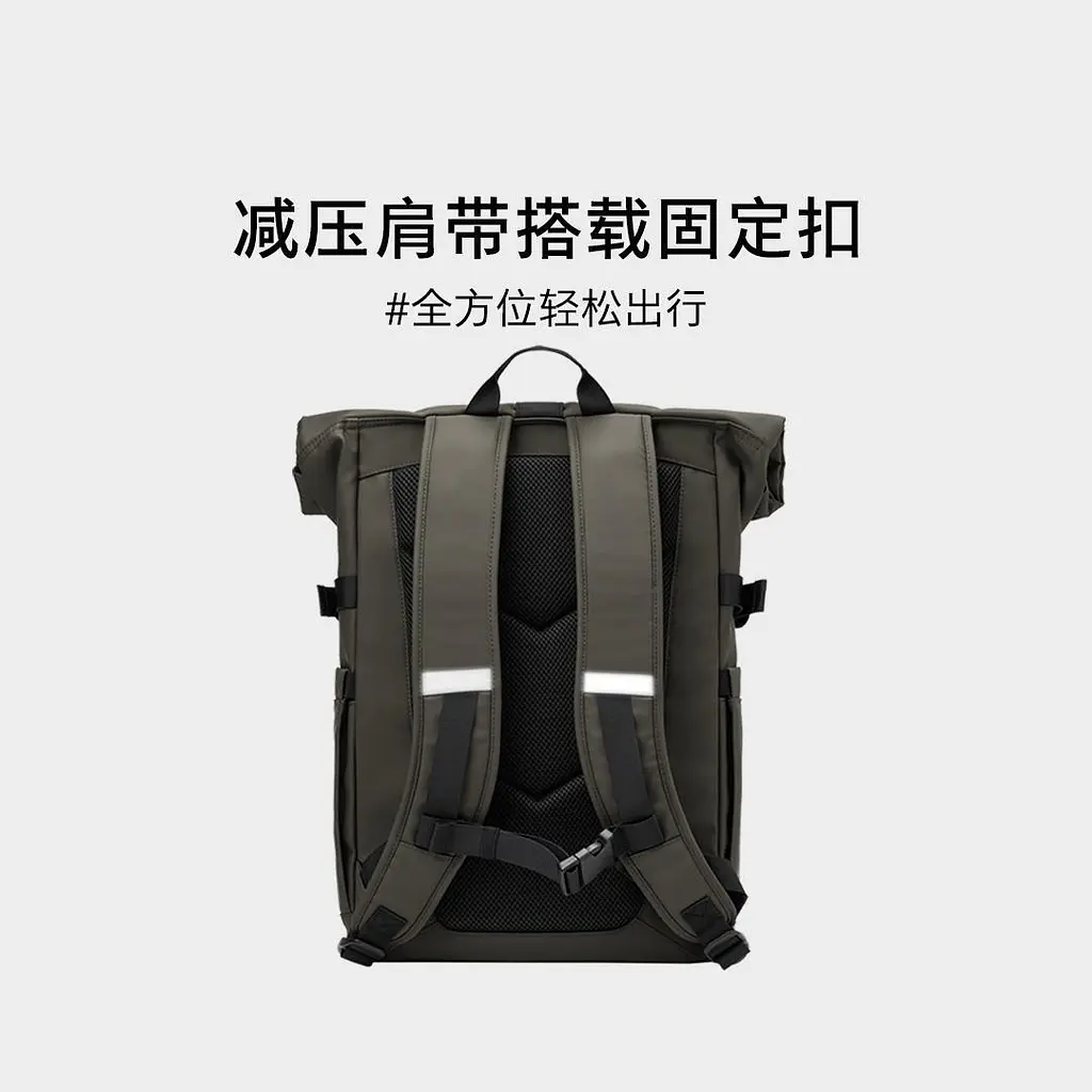 Рюкзак Xiaomi90 Points Outdoor Sports Backpack 18,6 21,6L Black - фото 4