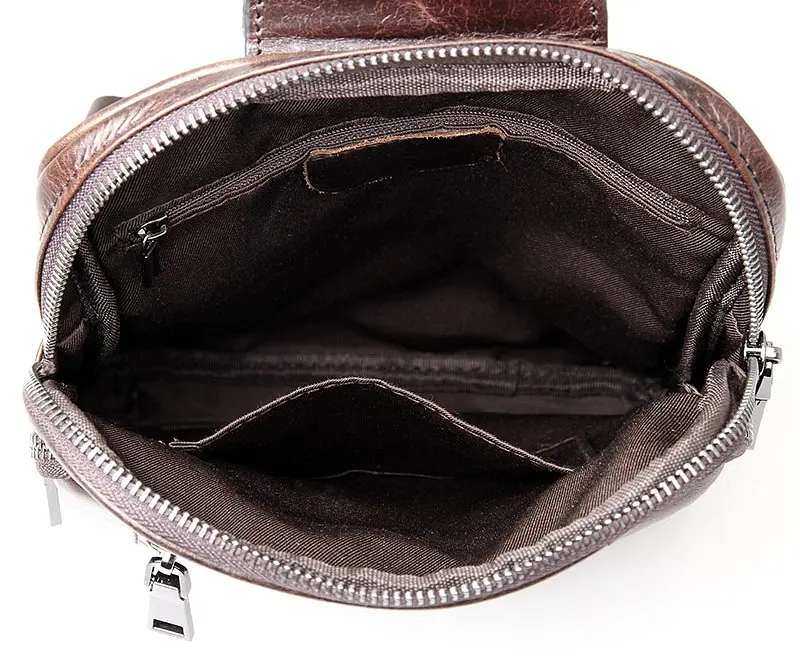 Сумка кожаная мужская Vintage 20х25,5х5 см sum0012422 - фото 4
