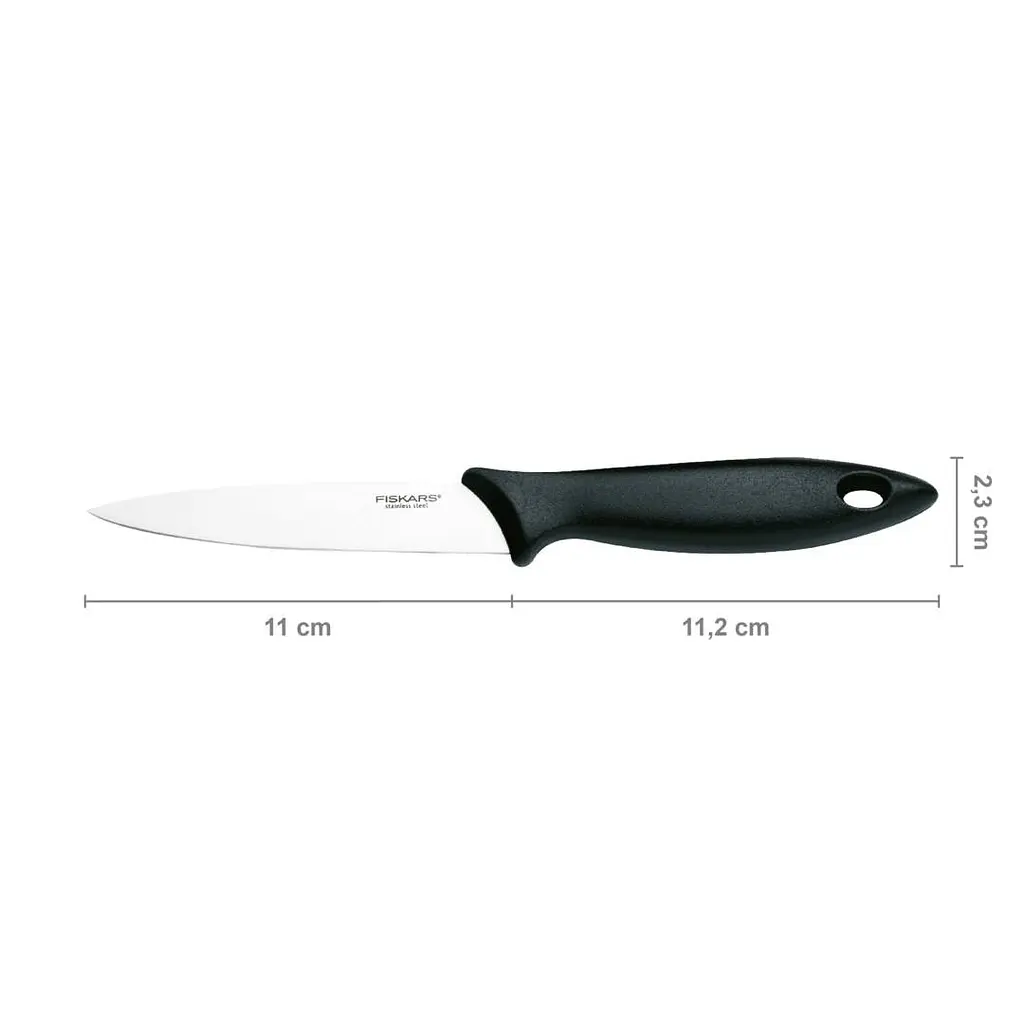 Набір ножів у дерев'яному блоці Fiskars Essential (1023782) - фото 5