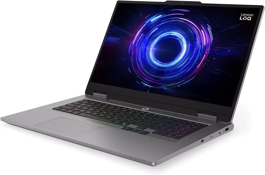Ноутбук Lenovo LOQ 17IRX10 (17.3 F 165 Hz, Intel Core i7-14700HX, 16 GB, 512 SSD, RTX 5070 8 GB, DOS) Luna Grey (83JH00FURA) - фото 5