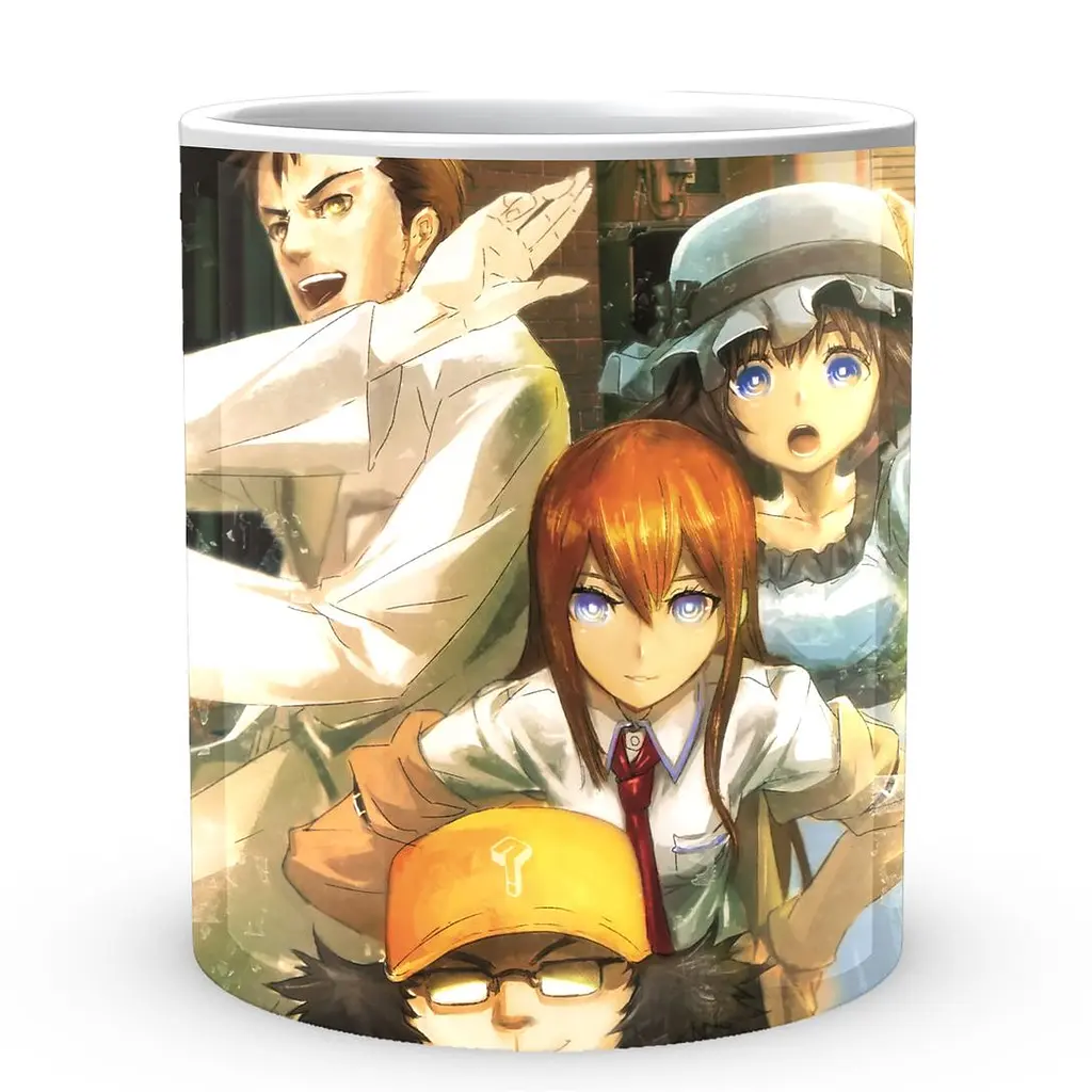 Кружка GeekLand Steins Gate Брама Штейна Макисе Ринтаро Маюри SG 14 330 мл белая - фото 2