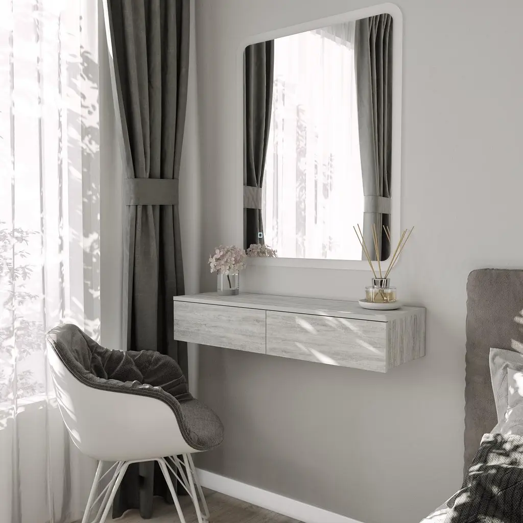 Підвісний туалетний стіл для макіяжу з двома висувними шухлядами FT-226 - фото 6