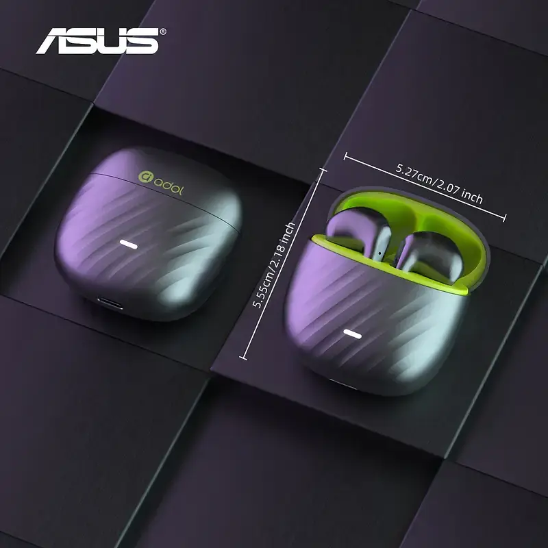 Бездротові навушники Asus Adol AS-172 з шумопоглинанням чорні - фото 6