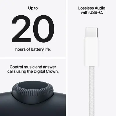Навушники Apple AirPods Max 2 Midnight (MHWK4ZE/A) - фото 7
