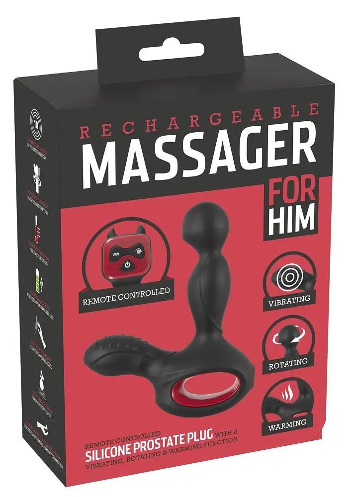 Стимулятор простати You2Toys Prostate Plug, 14.5 см (чорний) - фото 8